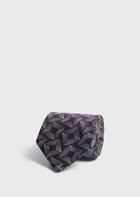 Paul Stuart Woven Silk Tossed Square Tie, thumbnail 1