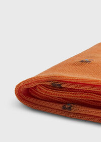 Paul Stuart Cotton Deco Motif Sock, thumbnail 2