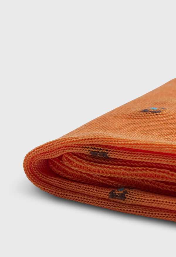 Paul Stuart Cotton Deco Motif Sock, image 2