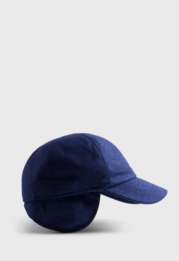 Paul Stuart Wool & Cashmere Flannel Baseball Cap, image 2