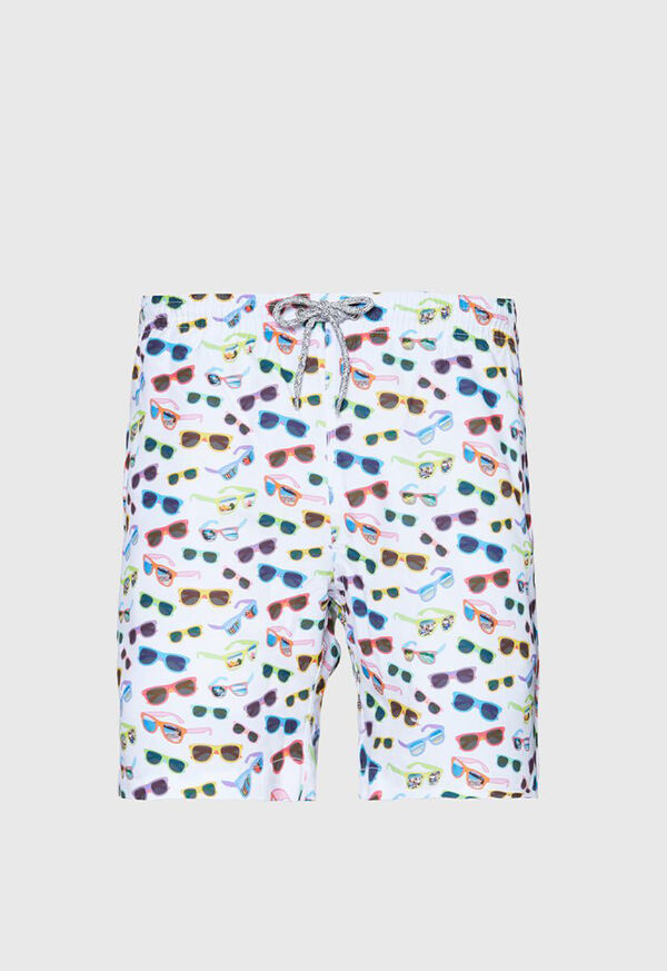 Paul Stuart Sunglasses Print Swim Trunk, image 1