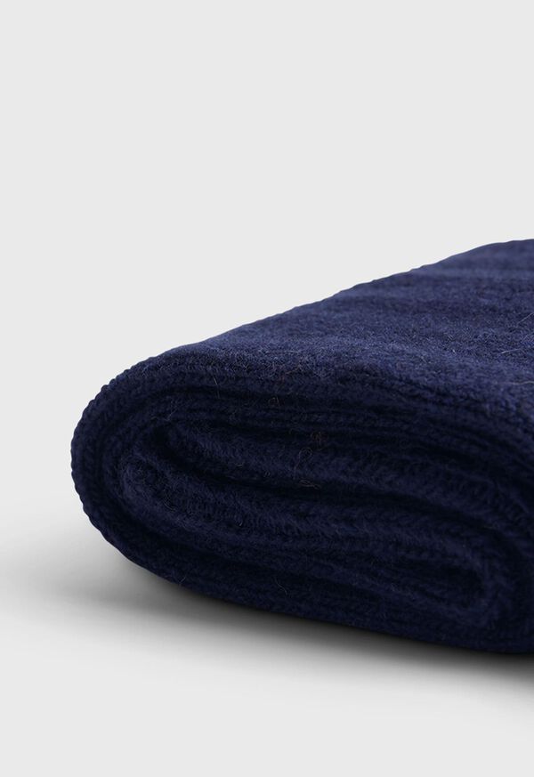Paul Stuart Cashmere Blend Ribbed Sock, image 2