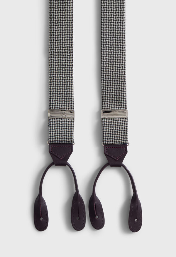 Paul Stuart Houndstooth Suspenders, image 2