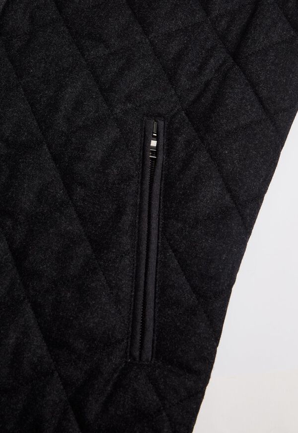 Paul Stuart Merino Wool Flannel Quilted Vest, image 13
