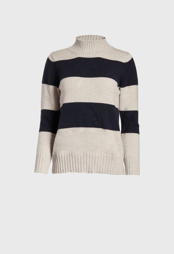 Paul Stuart Striped Cashmere Sweater, image 1