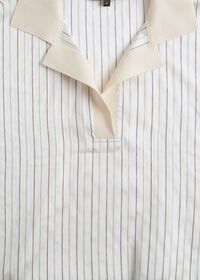 Paul Stuart Striped Blouse, thumbnail 2