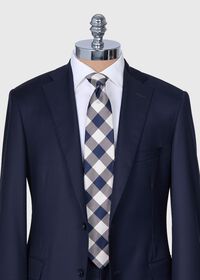 Paul Stuart Woven Check Tie, thumbnail 2