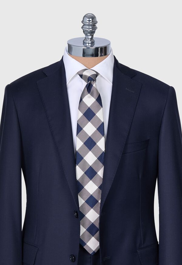 Paul Stuart Woven Check Tie, image 2