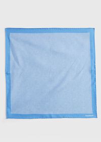Paul Stuart Reversible Silk Plaid Pocket Square, thumbnail 5