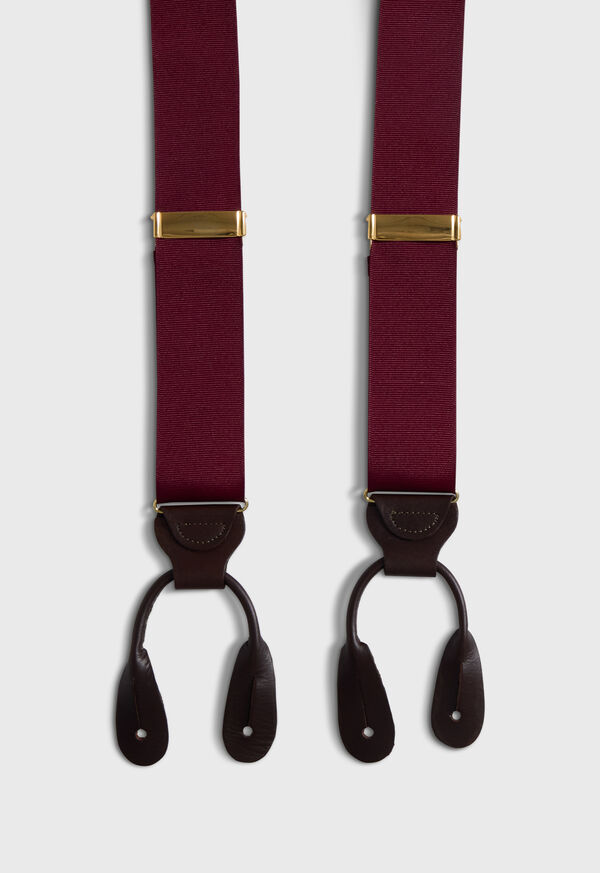Paul Stuart Solid Grosgrain Braces, image 2