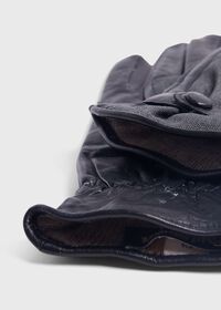 Paul Stuart Knit and Leather Two Tone Glove, thumbnail 2
