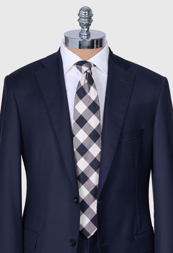Paul Stuart Woven Check Tie, image 2