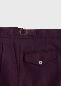 Paul Stuart Shetland Wool French Pleat Trouser, thumbnail 5