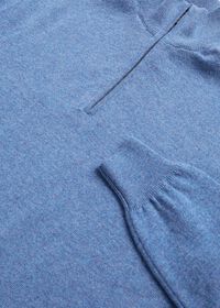 Paul Stuart Cashmere Quarter Zip Sweater, thumbnail 2
