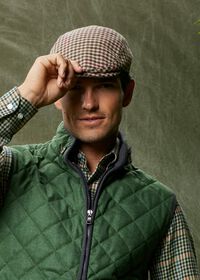 Paul Stuart Houndstooth Cap, thumbnail 3