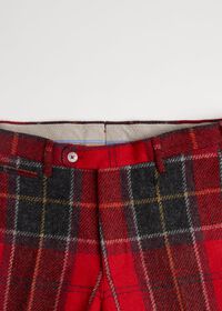 Paul Stuart Red Multi Plaid Pant, thumbnail 2
