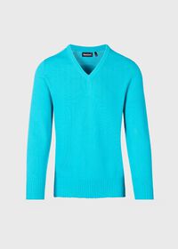 Paul Stuart Cotton V-Neck Sweater, thumbnail 1