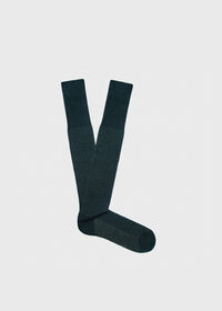 Paul Stuart Over the Calf Wool Blend Birdseye Sock, thumbnail 1