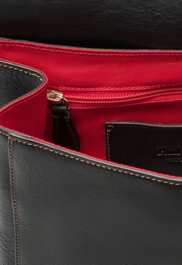 Paul Stuart Textured Bridle Leather Backpack, image 2