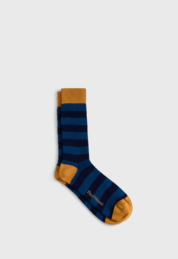 Paul Stuart Rugby Stripe Sock, image 1