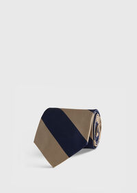 Paul Stuart Woven Silk Block Stripe, thumbnail 1