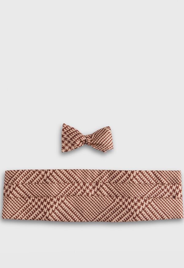 Paul Stuart Printed Silk Formal Set, image 1