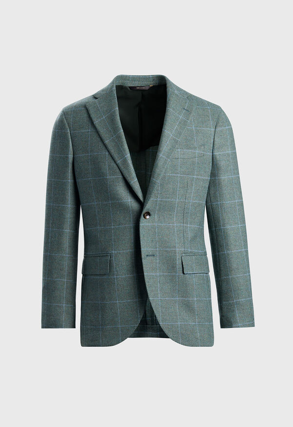Paul Stuart Merino Wool Windowpane Jacket, image 1