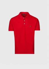 Paul Stuart Cotton Piqué Logo Polo, thumbnail 20