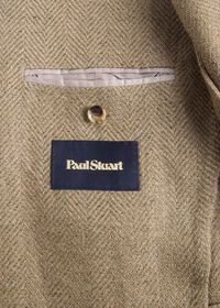 Paul Stuart Silk & Linen Herringbone Jacket, thumbnail 3