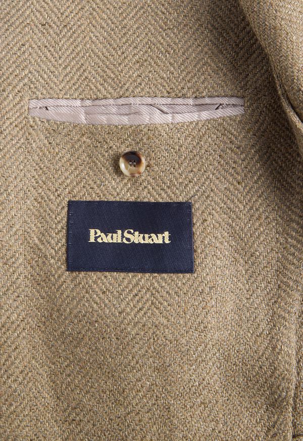 Paul Stuart Silk & Linen Herringbone Jacket, image 3