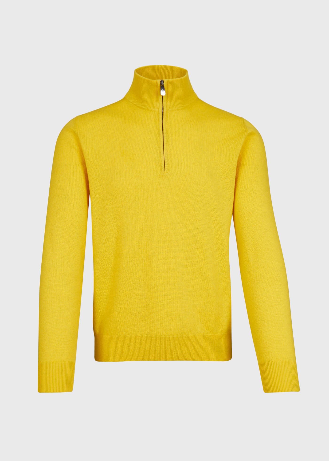 Yellow half zip best sale sweater