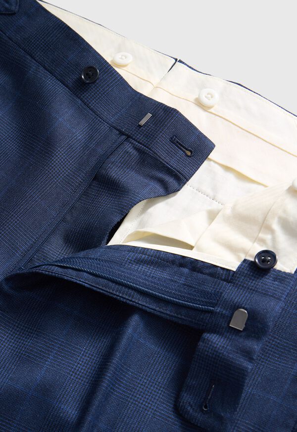 Paul Stuart Wool & Silk Tonal Plaid Suit, image 7