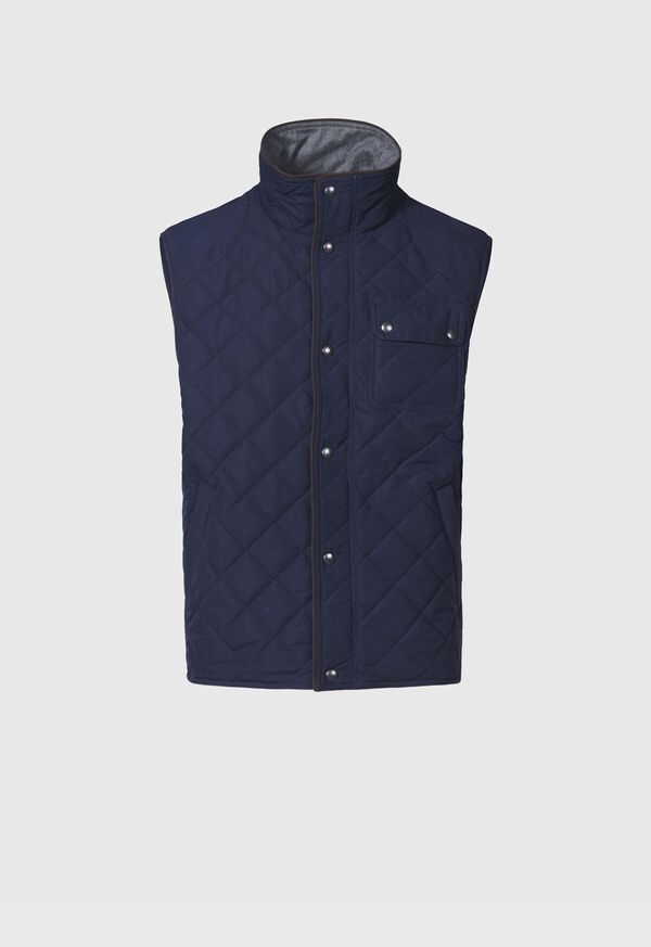 Paul Stuart Diamond Quilted Vest, image 1