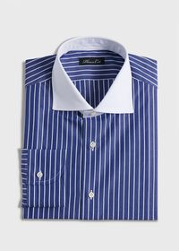 Paul Stuart Stripe Cotton Dress Shirt, thumbnail 1