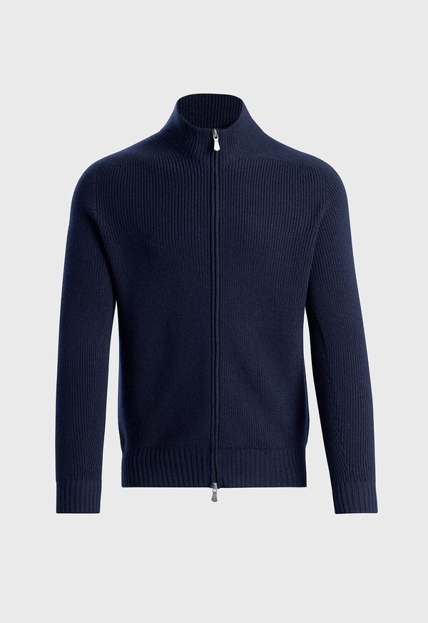 Paul Stuart Water Repellent Wool Cardigan, image 1