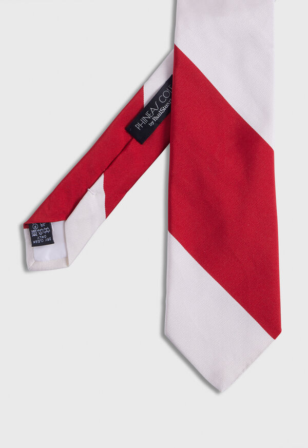 Paul Stuart Wide Stripe Summer Mogador Tie, image 1