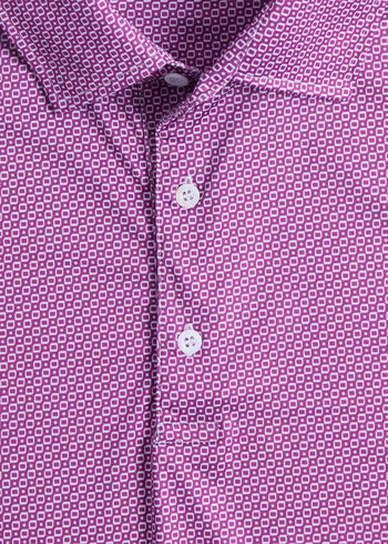 Paul Stuart Ultra Soft Deco Square Performance Polo