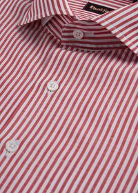 Paul Stuart Bengal Stripe Cotton & Linen Sport Shirt, thumbnail 2