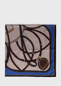 Paul Stuart Belt & Buckle Printed Scarf, thumbnail 2