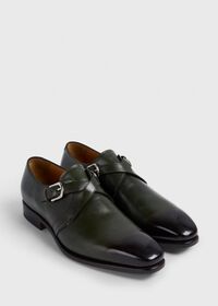 Paul Stuart Galante Double Cross Monk Strap, thumbnail 3