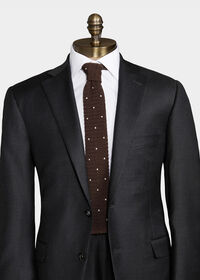 Paul Stuart Embroidered Knit Tie, thumbnail 8