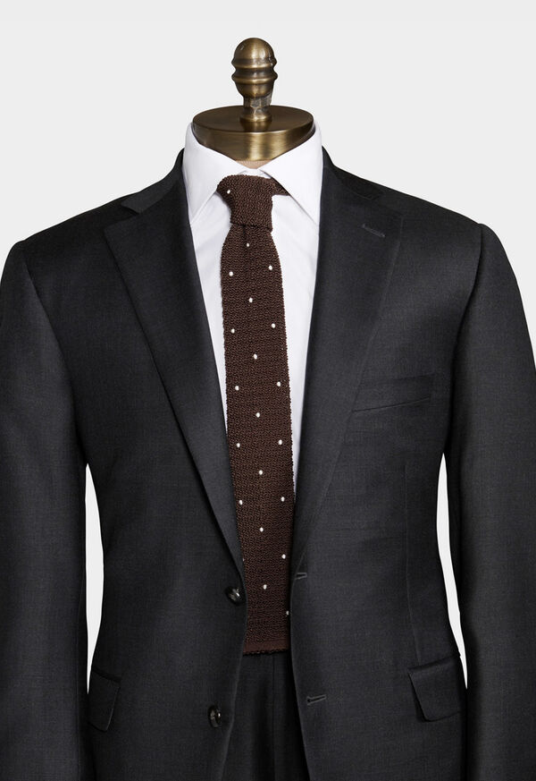 Paul Stuart Embroidered Knit Tie, image 8