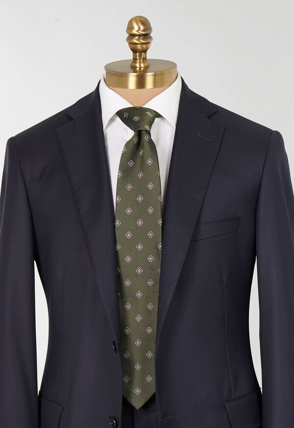 Paul Stuart Woven Silk Medallion Tie, image 2