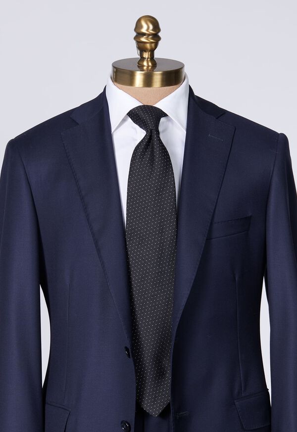 Paul Stuart Woven Silk Micro Pattern Tie, image 8