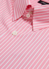 Paul Stuart Pink & White Stripe Dress Shirt, thumbnail 2
