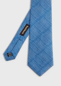 Paul Stuart Printed Tonal Plaid Tie, thumbnail 1