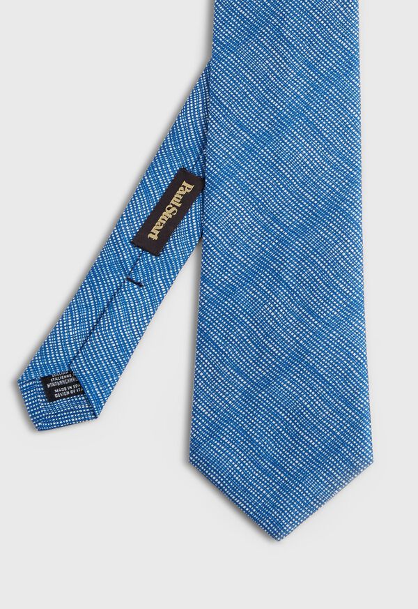 Paul Stuart Printed Tonal Plaid Tie, image 1