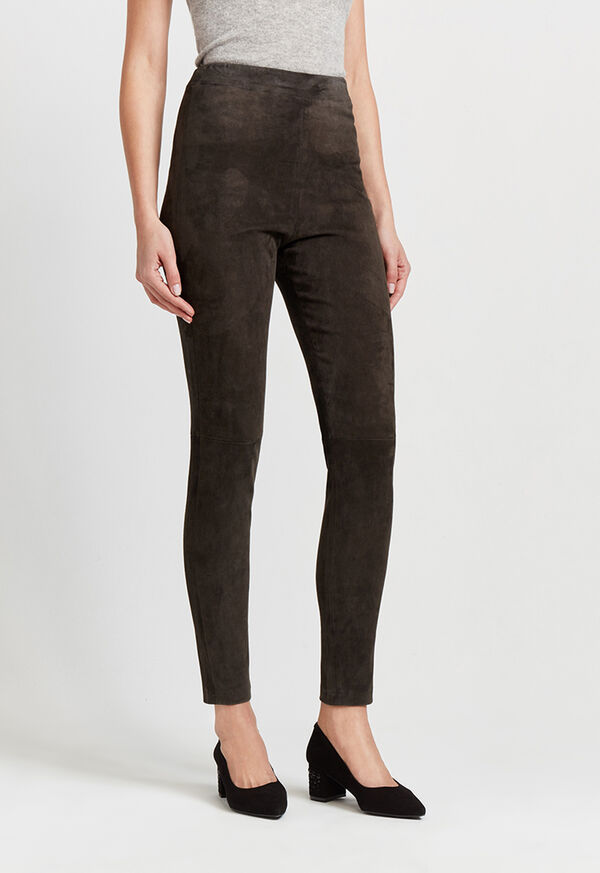 Paul Stuart Stretch Suede Legging, image 6