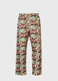 Paul Stuart Silk Sailboat Printed Pajama, thumbnail 3