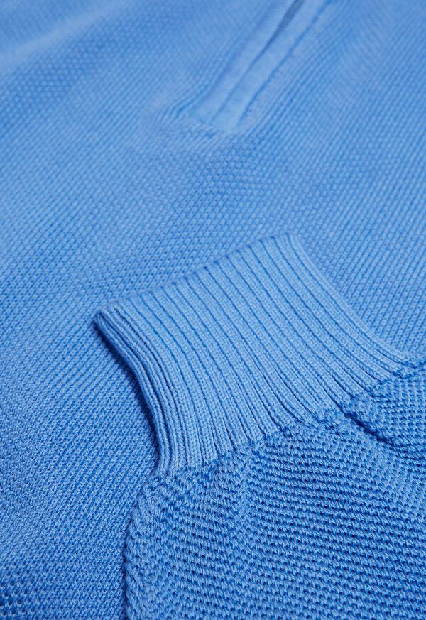 Paul Stuart Pique Stitch 1/4 Zip Sweater, image 2